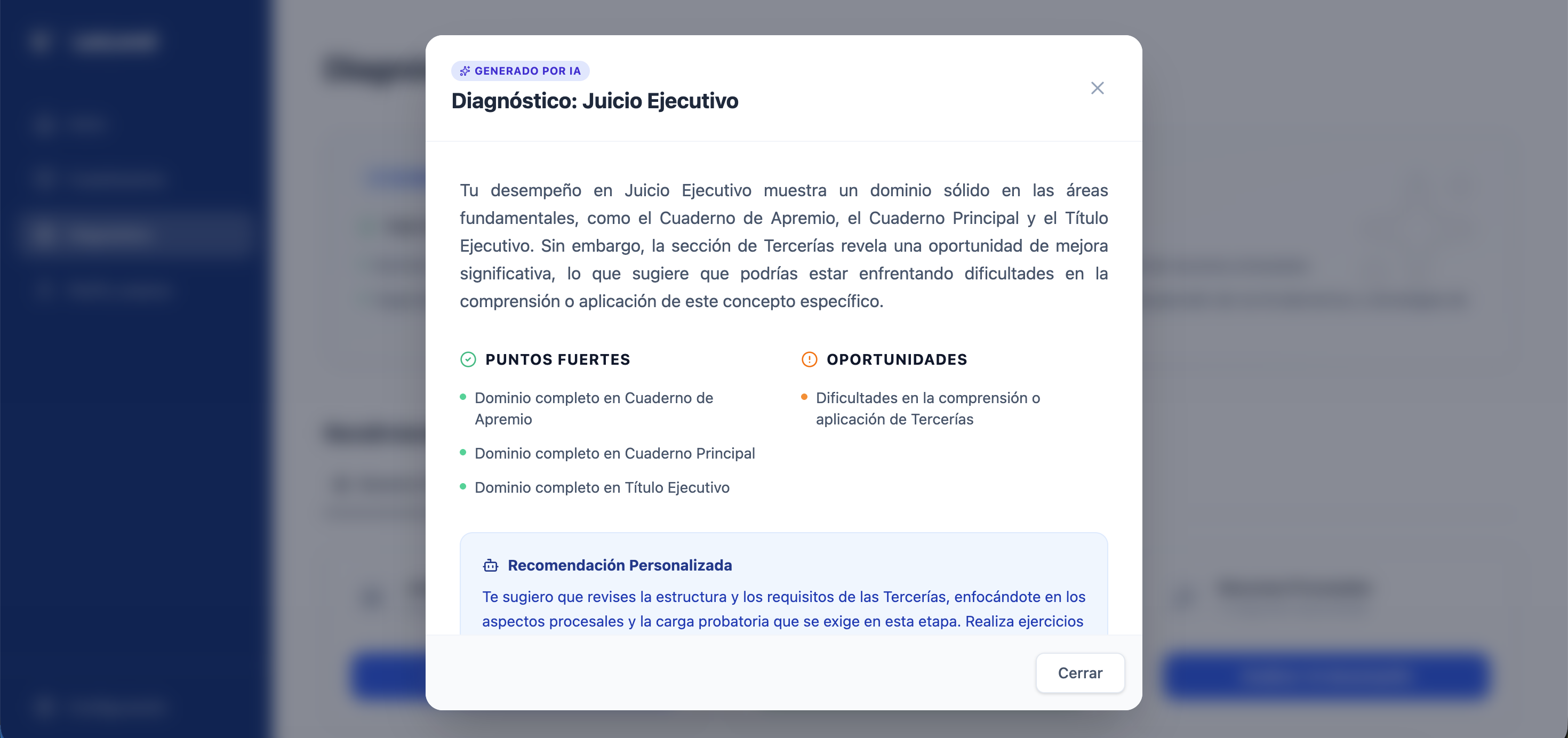 Diagnóstico de Precisión